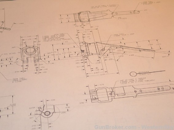 1874 Sharps Rifle Drawings, Blueprints, Quigley!-img-1