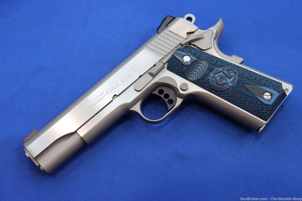 Colt Competition Model 1911 Pistol 45ACP Series 70 G10 GRIPS National Match-img-27