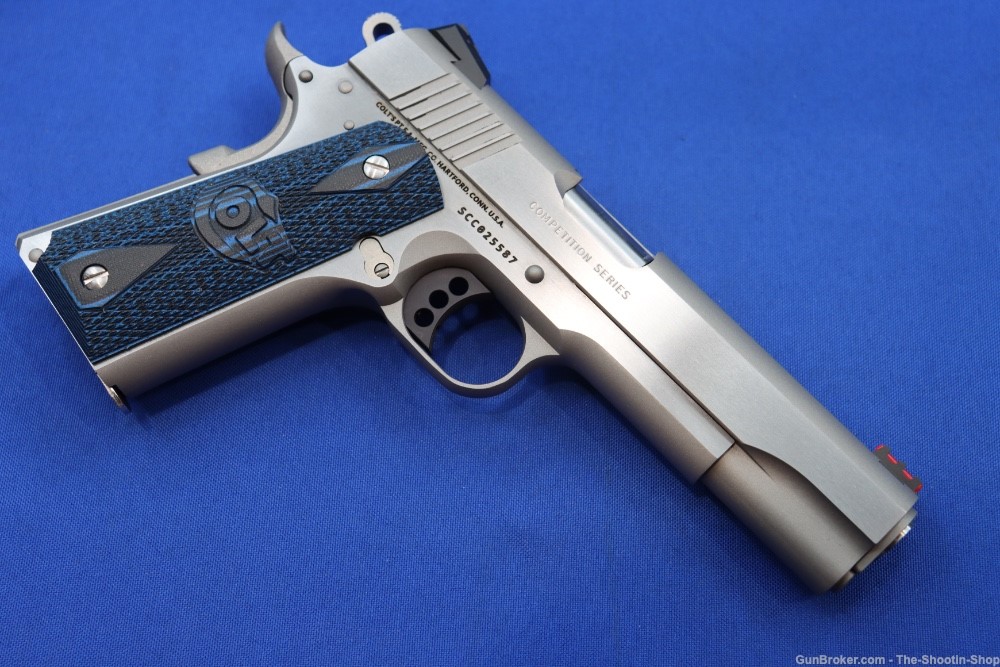 Colt Competition Model 1911 Pistol 45ACP Series 70 G10 GRIPS National Match-img-28