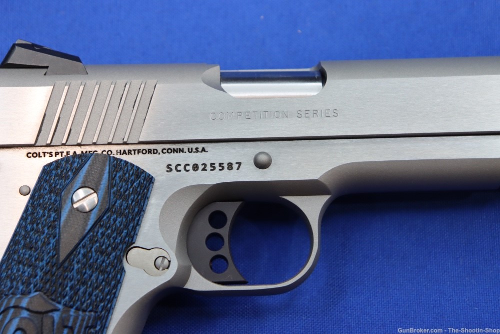 Colt Competition Model 1911 Pistol 45ACP Series 70 G10 GRIPS National Match-img-9