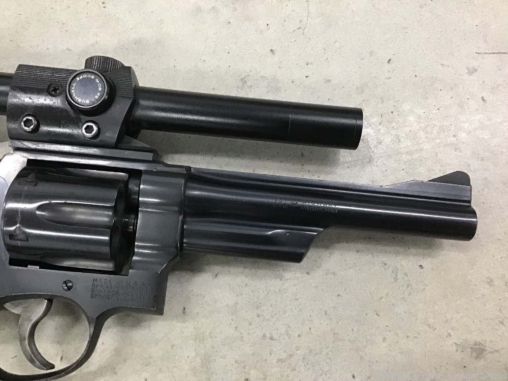 Smith & Wesson Model 28-2 Highway Patrolman .357 Magnum 6” Barrel 1966 C&R-img-2