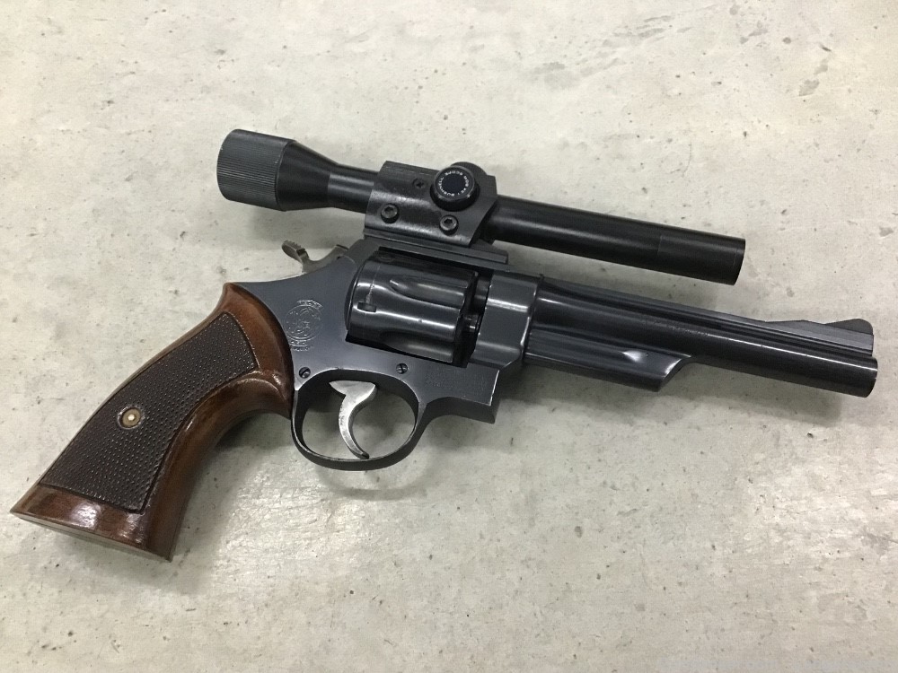 Smith & Wesson Model 28-2 Highway Patrolman .357 Magnum 6” Barrel 1966 C&R-img-0