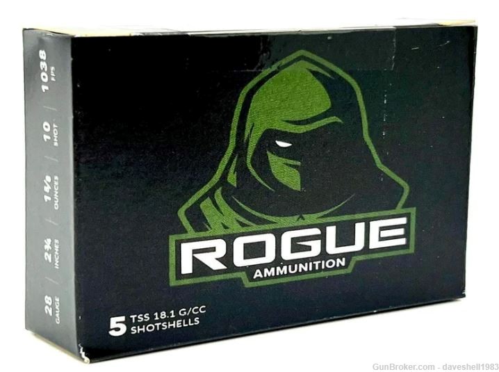 New Rogue Ammunition 28 GA. | 2-3/4" | 1-5/8 OZ. | 10 SHOT-img-0