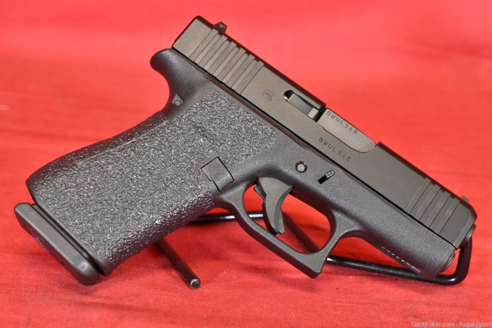 Glock 43X 9mm 3.4" 15rd Shield Arms Mag Talon Tape G43X 43X-43X-img-3