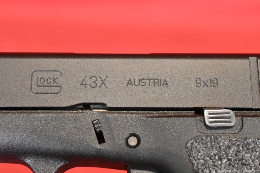 Glock 43X 9mm 3.4" 15rd Shield Arms Mag Talon Tape G43X 43X-43X-img-16