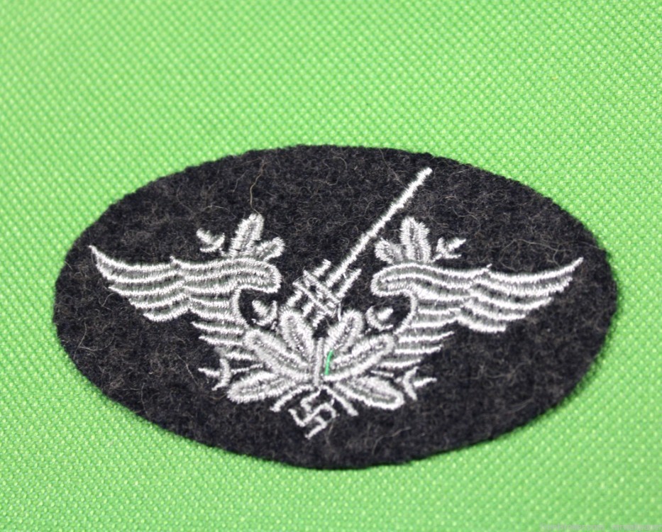 German WWII Flak Artillery Personnel Sleeve Patch CO-img-0