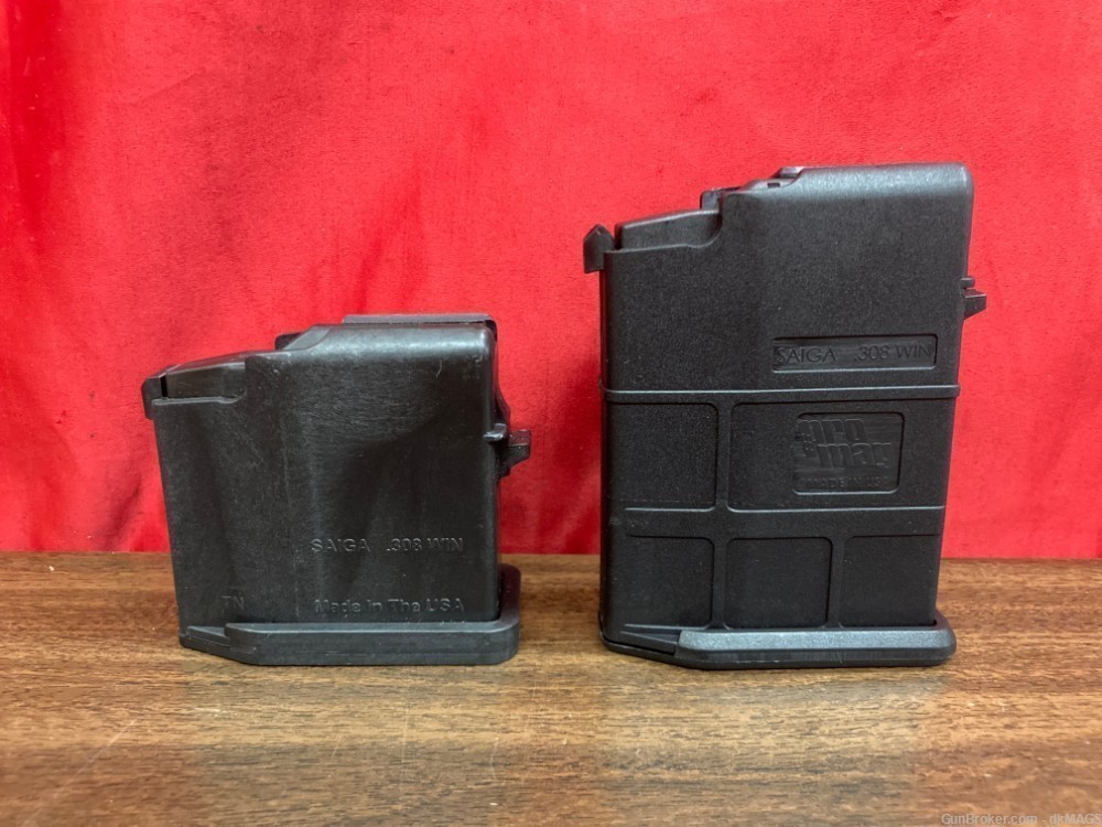 2 Saiga .308 Magazines 5rd SGMT and 10rd Promag-img-5