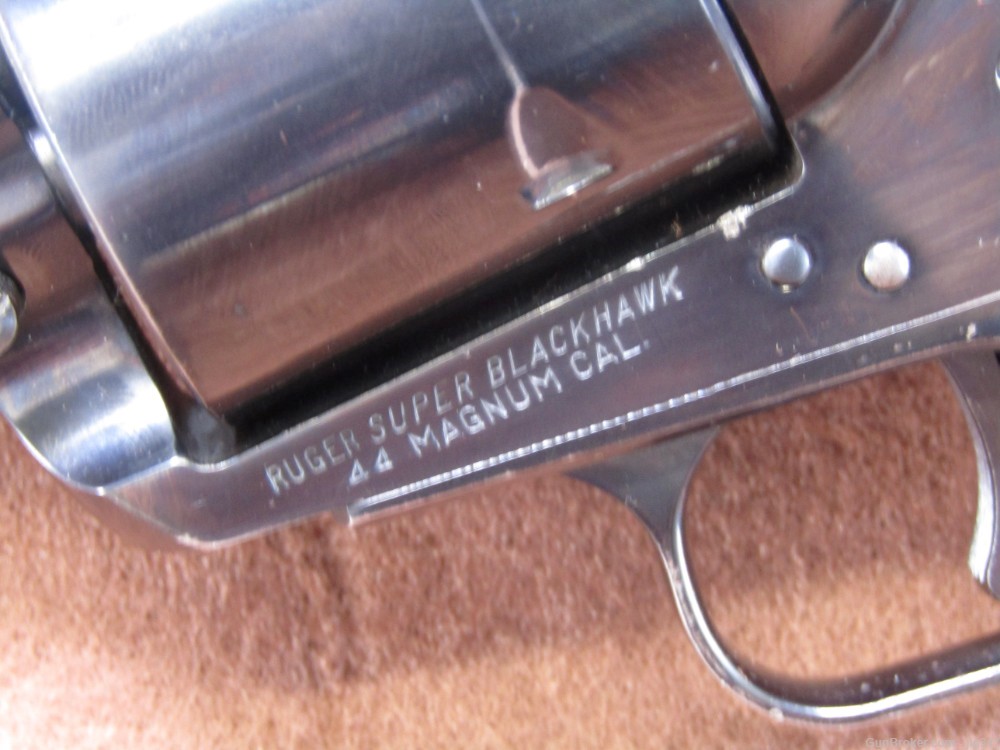 Ruger Super Blackhawk 3 Screw 44 Mag Single Action Revolver Made 1971-img-12