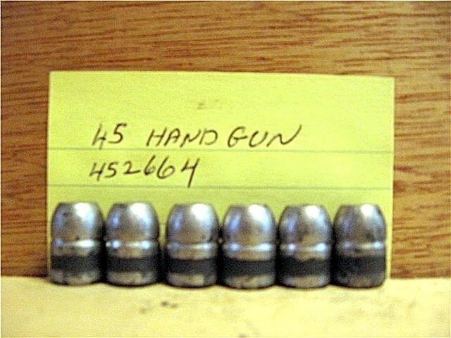 .45 Handgun cast Bullets-img-0