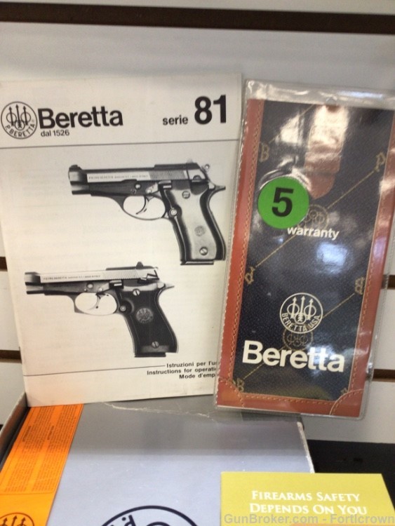 Beretta 85F .380 Pistol, Boxes, 2 Mags, Papers, NICE!-img-3