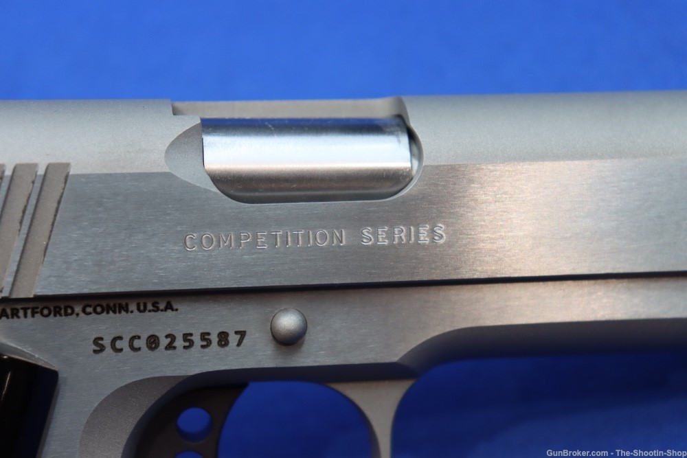 Colt Model 1911 Competition Pistol 45ACP Black Ivory Grip 5" National Match-img-16
