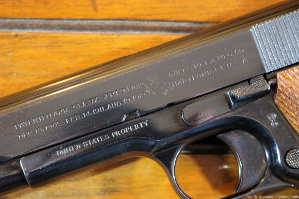 Colt 1911 U.S. Property circa 1915 WWI RESTORED BEAUTY-img-3