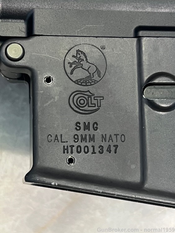 COLT 9mm SUBMACHINE GUN 2 UPPERS ACOG SCOPE   SSA-img-2