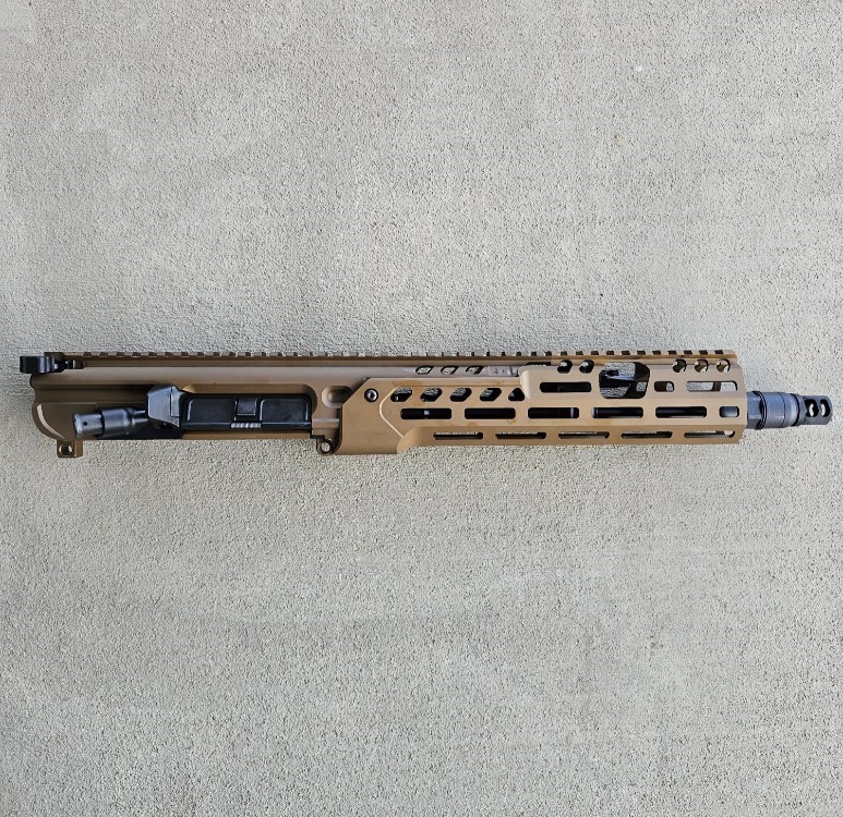 Like New SIG Spear LT 11.5" Upper Receiver 7.62x39 in FDE-img-0