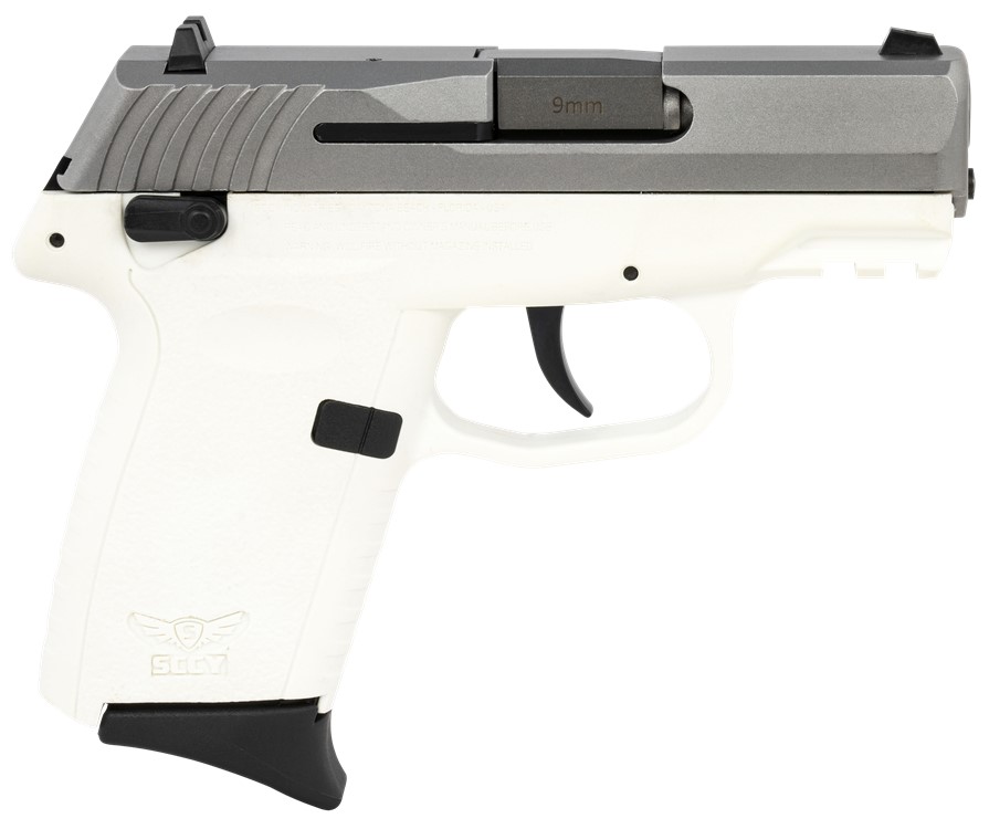 SCCY Industries CPX-1 Gen3 9mm Luger 3.10 Pistol White-img-0
