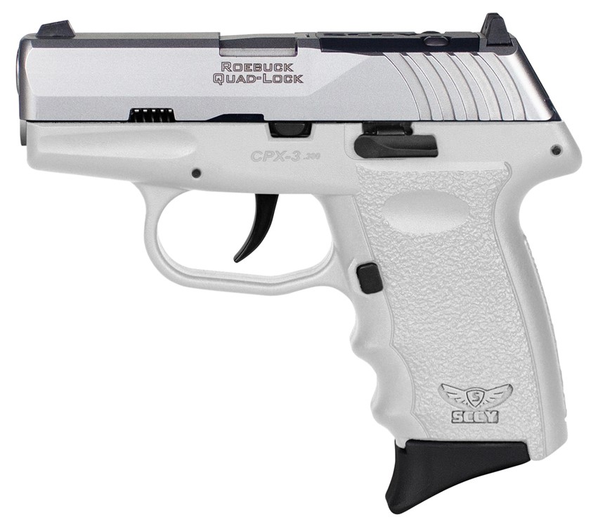 SCCY Industries CPX-3 Red Dot Ready 380 ACP Pistol 2.96 White CPX3TTWTRDRG3-img-1