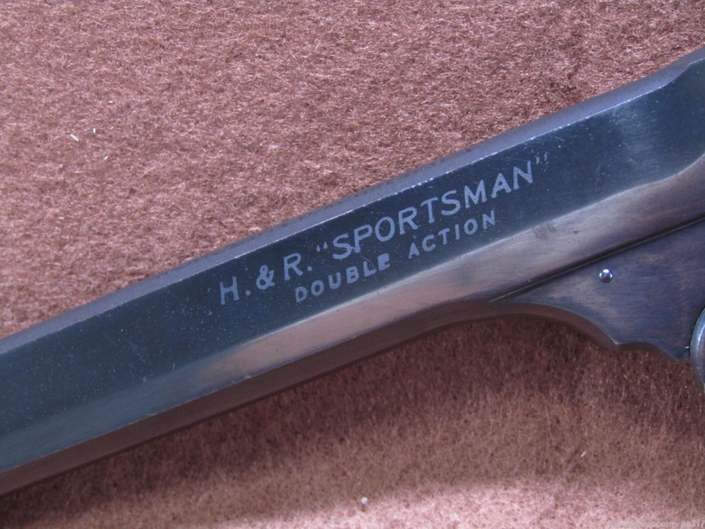 Harington & Richardson Arms Sportsman .22 LR 9 Shot Double Action Revolver-img-13