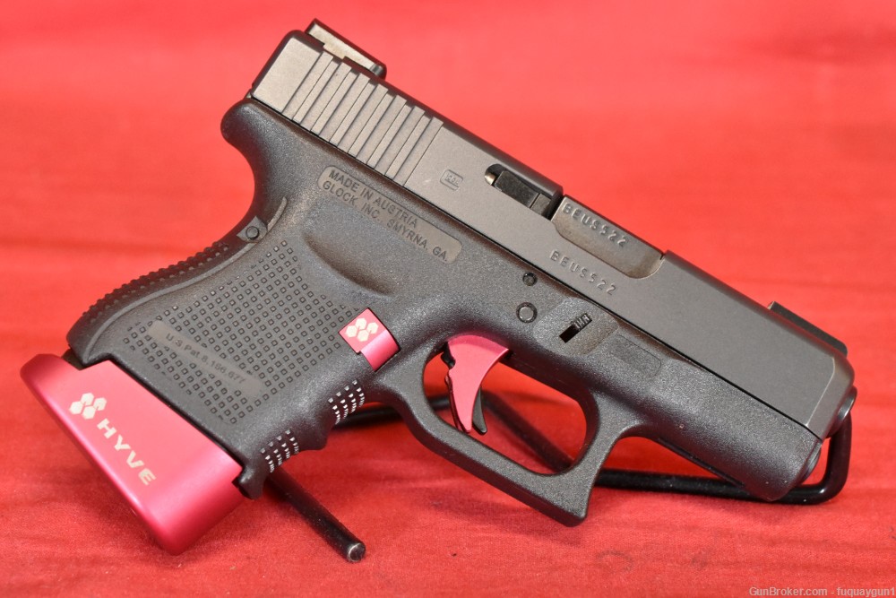 Glock 26 Gen 4 TruGlo TFX Sights Hyve Trigger & Magazine Release G26 26-26-img-3