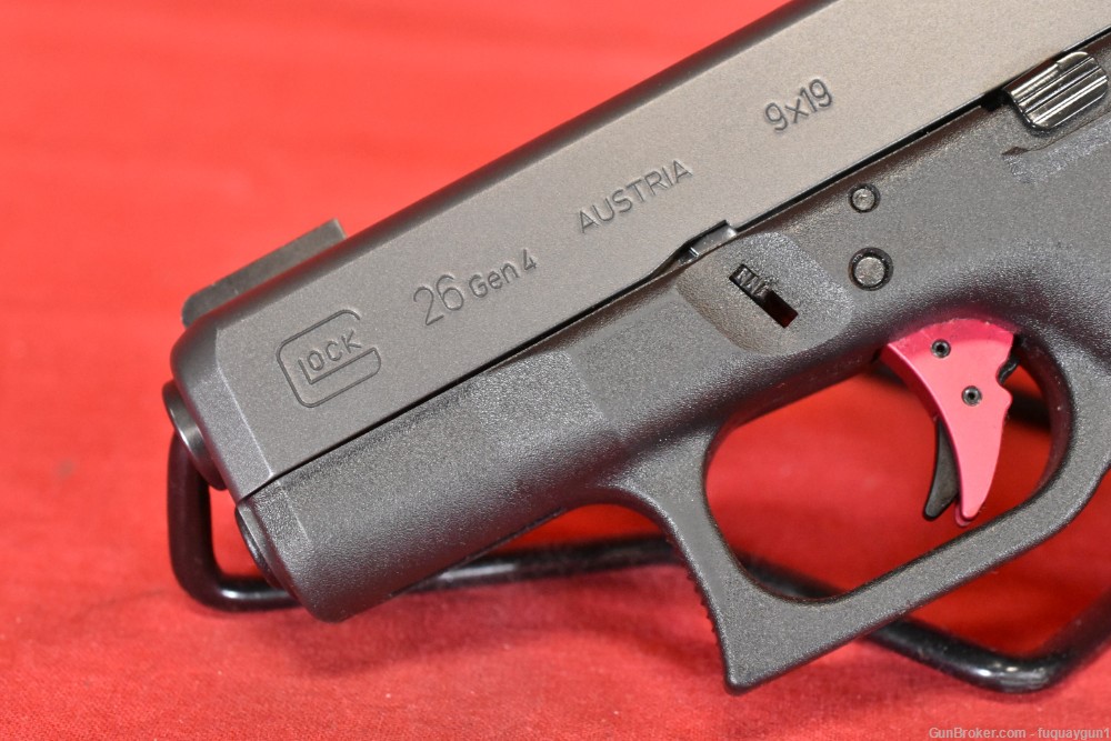 Glock 26 Gen 4 TruGlo TFX Sights Hyve Trigger & Magazine Release G26 26-26-img-9