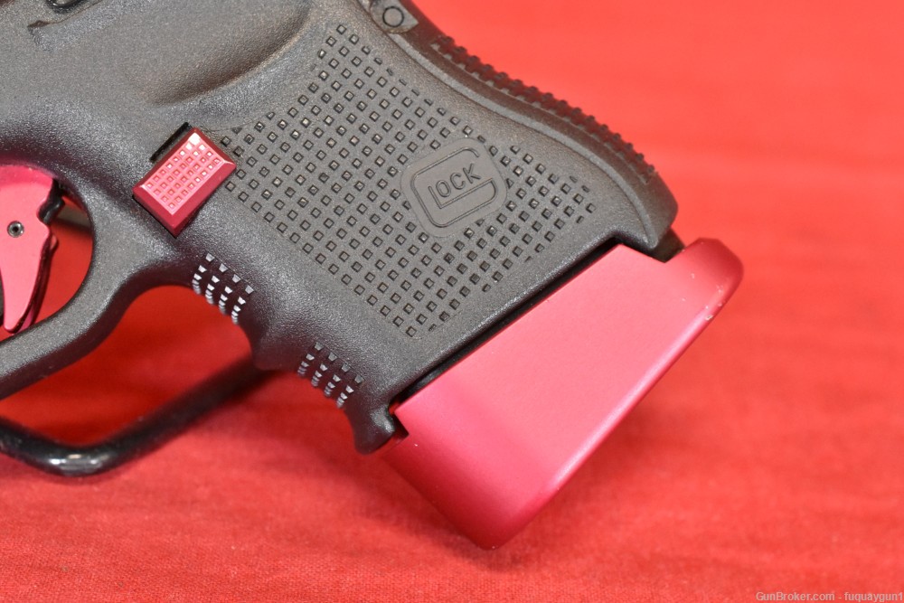 Glock 26 Gen 4 TruGlo TFX Sights Hyve Trigger & Magazine Release G26 26-26-img-7