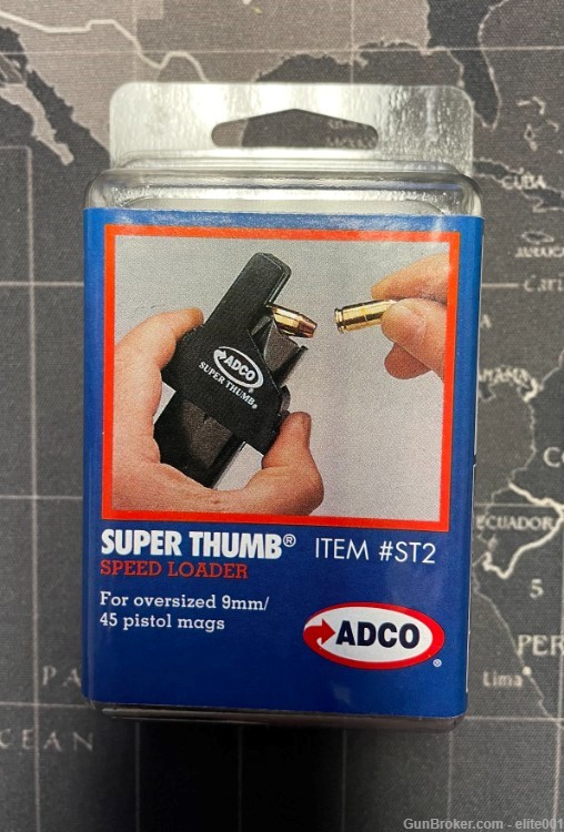 ADCO ST2 Super Thumb Universal Speed Loader for Oversized/Double Stack Mag-img-0