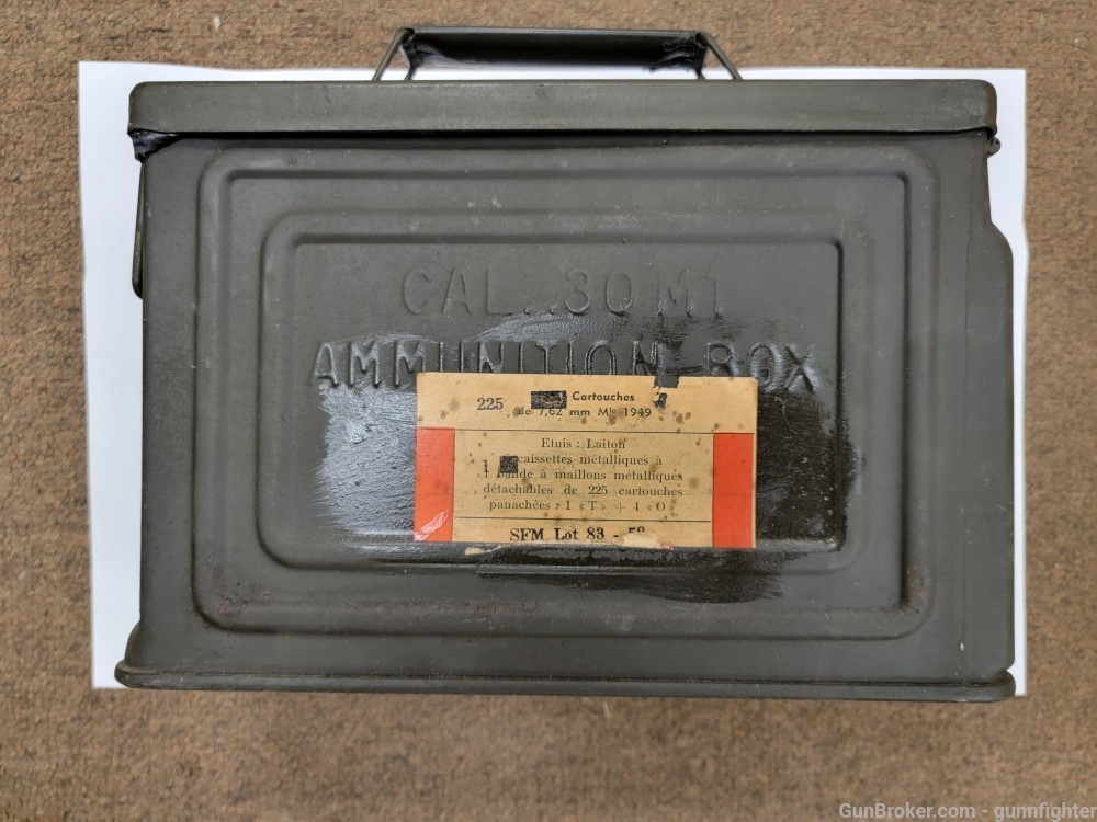 WW11 US D-Day 30 Cal Ammo can -img-0