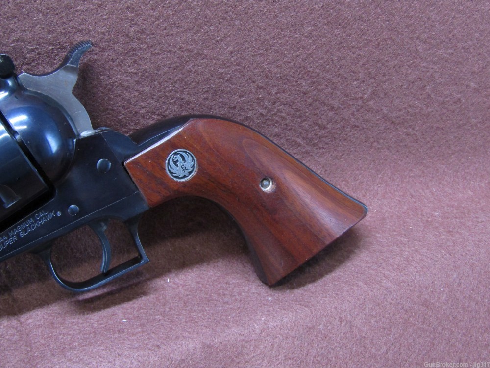 Ruger New Model Super Blackhawk 44 Mag 6 Shot Single Action Revolver 1975-img-9