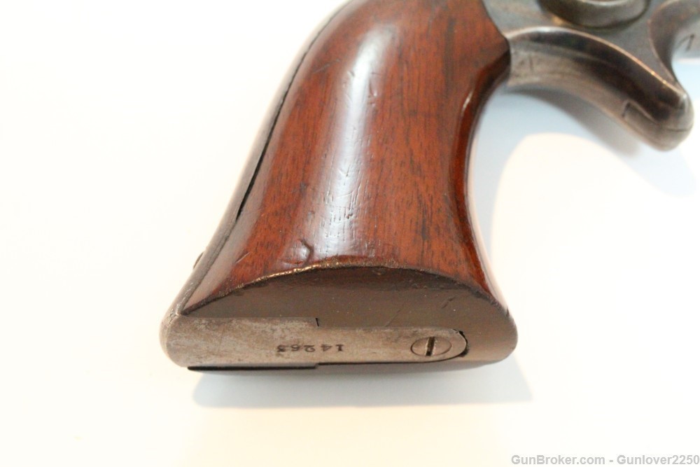 Colt 1855 'Root Model 2' Sidehammer Pocket Revolver -img-12
