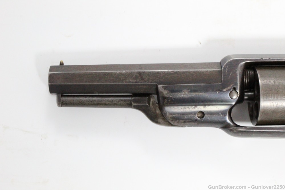 Colt 1855 'Root Model 2' Sidehammer Pocket Revolver -img-4