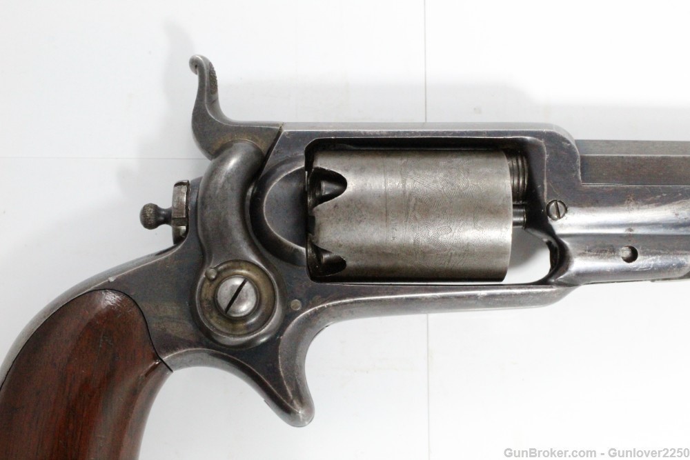 Colt 1855 'Root Model 2' Sidehammer Pocket Revolver -img-6