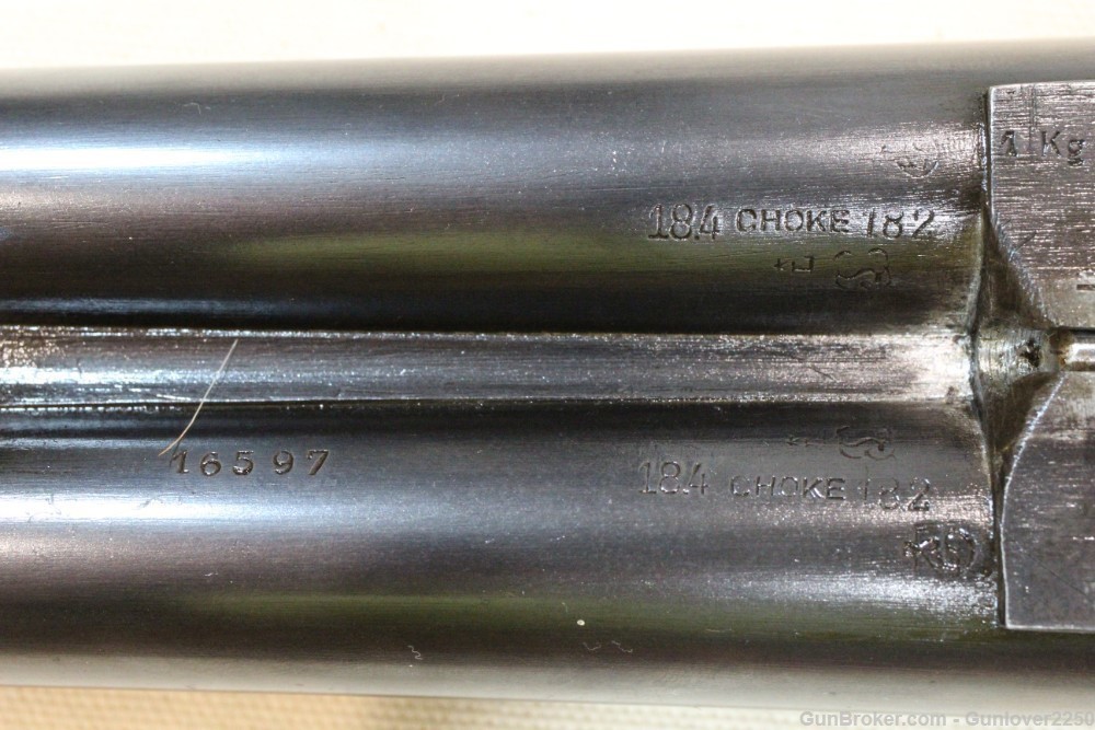 Auguste Francotte 14 BLNE 12 gauge 28½” steel barrels and extractors-img-18