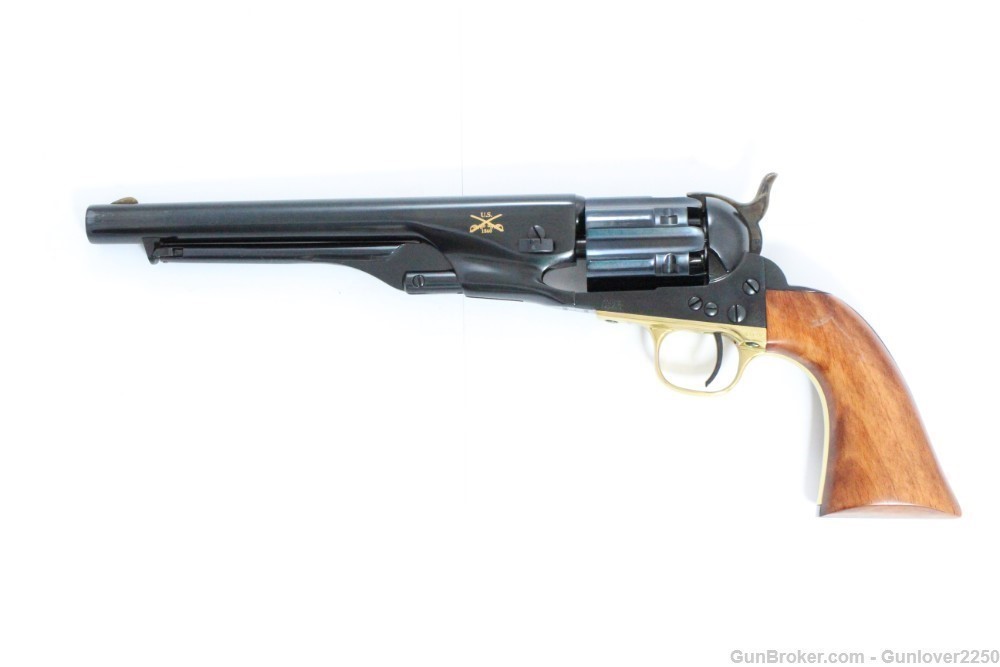 Colt Signature Series 1860 Army Officer Gold Crossed Sabers Shoulder Stock-img-2