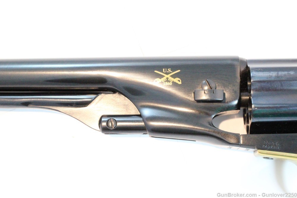 Colt Signature Series 1860 Army Officer Gold Crossed Sabers Shoulder Stock-img-6