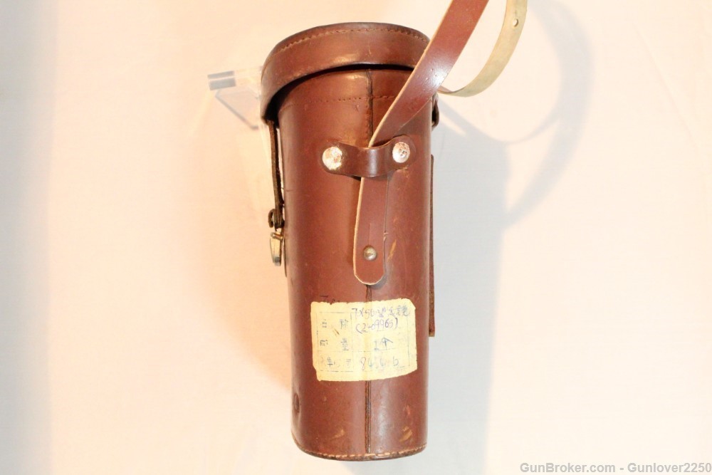 Carl Zeiss Jena 7x50 Binoctar binoculars w/ Leather Case Mint!-img-8
