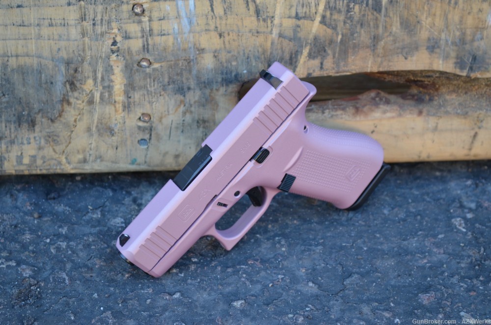 Glock 43X 9mm X-Werks Champagne Pink 43 X New 2-10rd-img-2