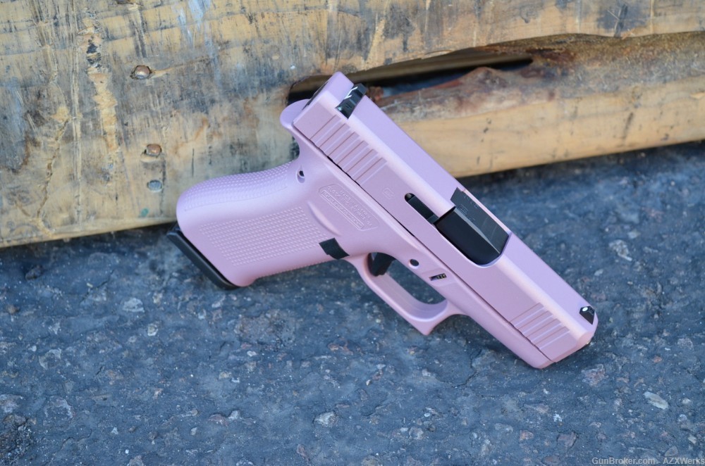 Glock 43X 9mm X-Werks Champagne Pink 43 X New 2-10rd-img-3