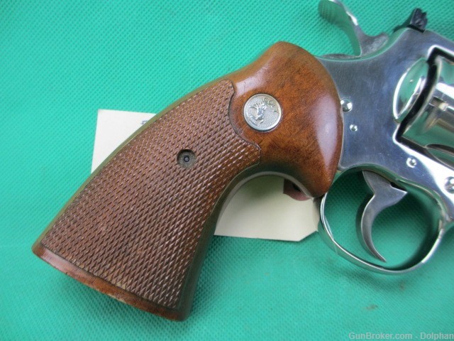 Colt Python 6" Nickel .357 Magnum Revolver-img-7