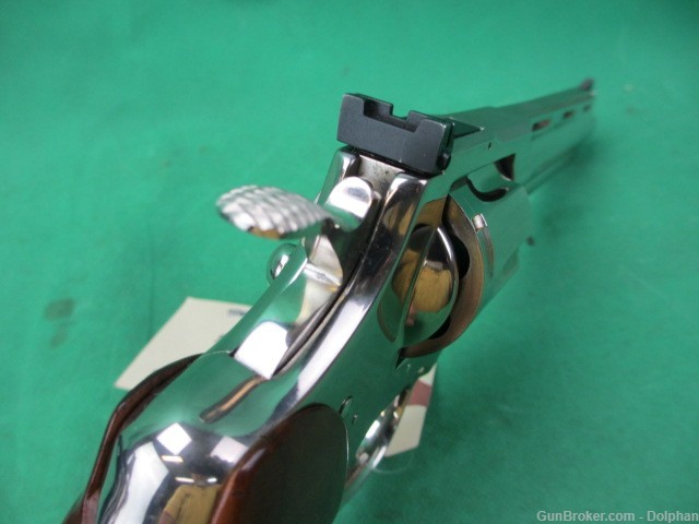 Colt Python 6" Nickel .357 Magnum Revolver-img-9
