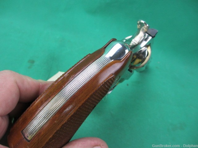 Colt Python 6" Nickel .357 Magnum Revolver-img-8