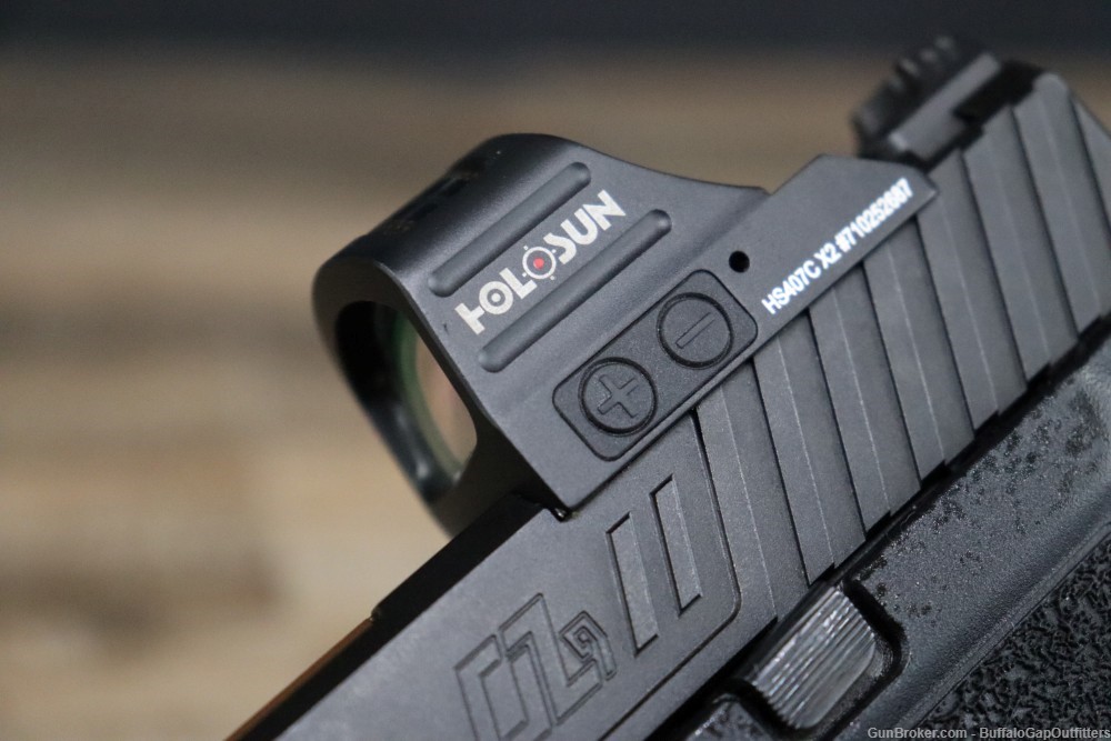 Zev Technologies OZ9 9mm Semi Auto Pistol w/ Holosun Red Dot-img-9