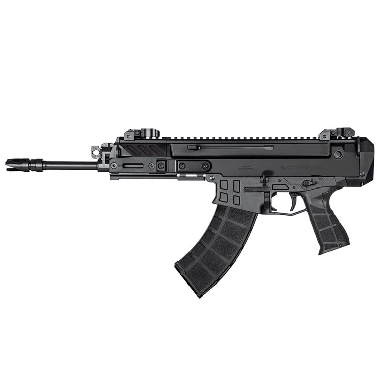 CZ-USA Bren 2 MS 7.62X39 30rd 11" 5/8x24 Pistol w/Iron Flip-Up Sights 91461-img-0