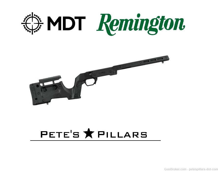 MDT Remington 700 SA XRS Crossover Rifle Stock Chassis Black 104691-BLK-img-0