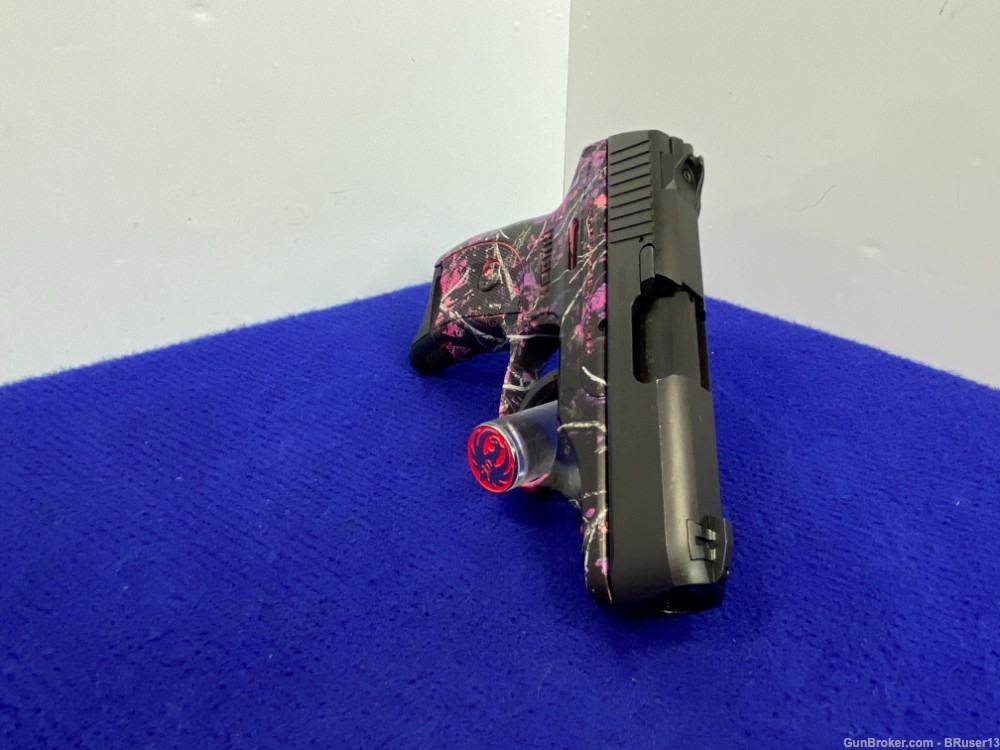 2015 Ruger LC9S 9mm Black 3.12" *DAVIDSONS EXCLUSIVE MUDDY GIRL CAMO FRAME*-img-16