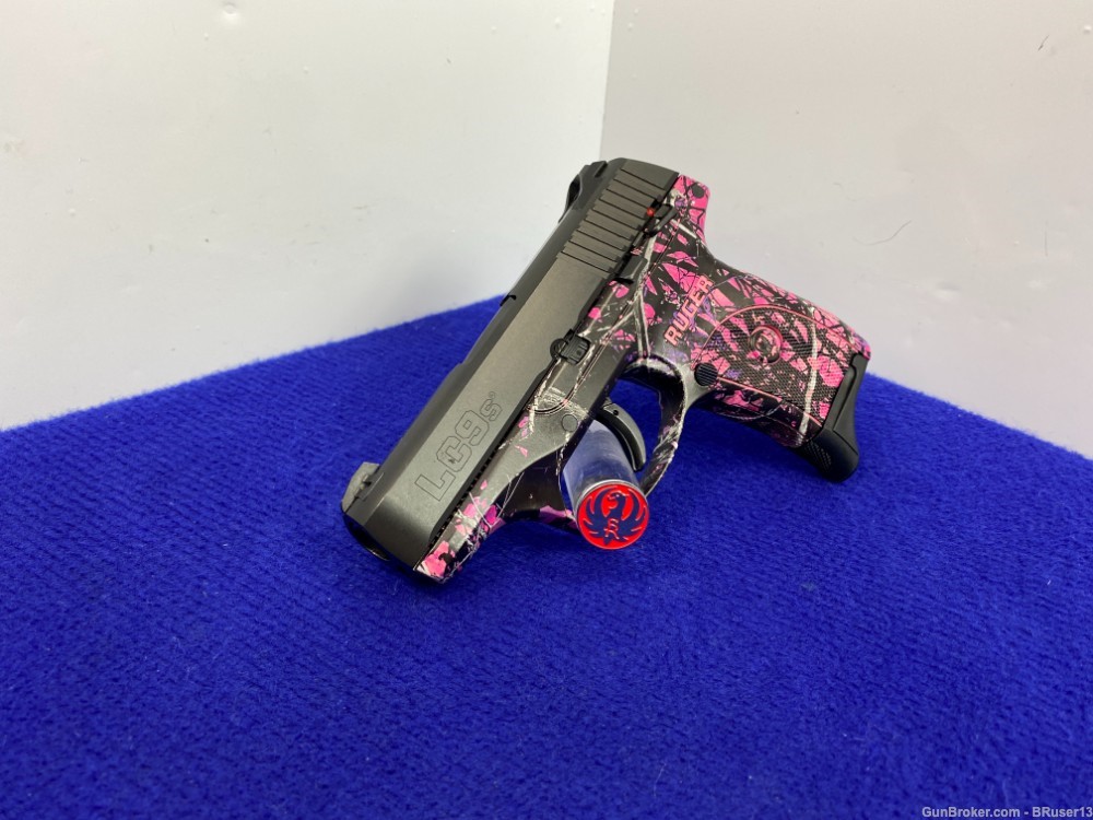 2015 Ruger LC9S 9mm Black 3.12" *DAVIDSONS EXCLUSIVE MUDDY GIRL CAMO FRAME*-img-7