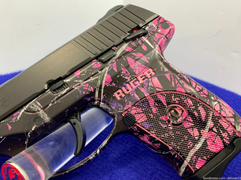 2015 Ruger LC9S 9mm Black 3.12" *DAVIDSONS EXCLUSIVE MUDDY GIRL CAMO FRAME*-img-4