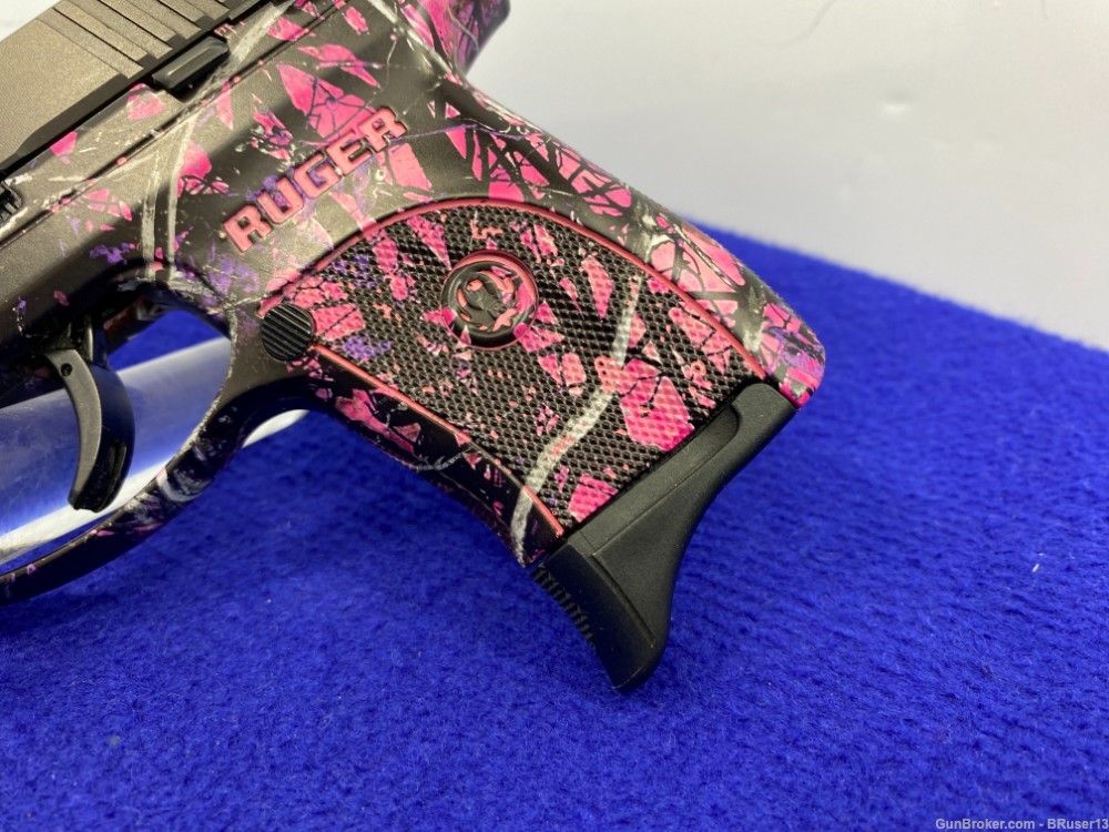 2015 Ruger LC9S 9mm Black 3.12" *DAVIDSONS EXCLUSIVE MUDDY GIRL CAMO FRAME*-img-2