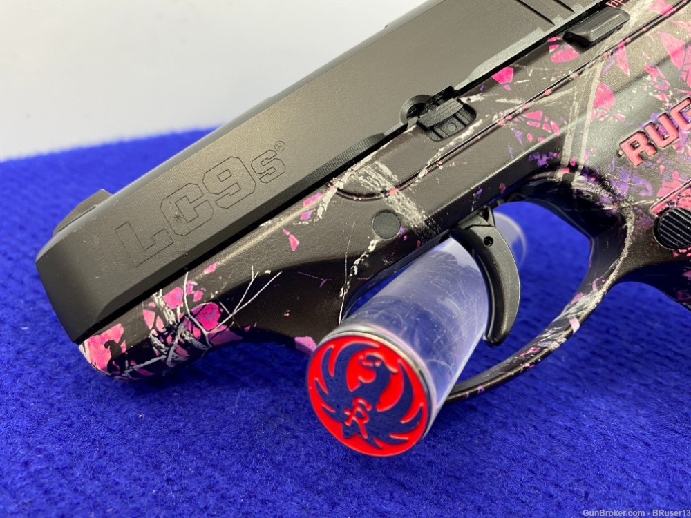 2015 Ruger LC9S 9mm Black 3.12" *DAVIDSONS EXCLUSIVE MUDDY GIRL CAMO FRAME*-img-6