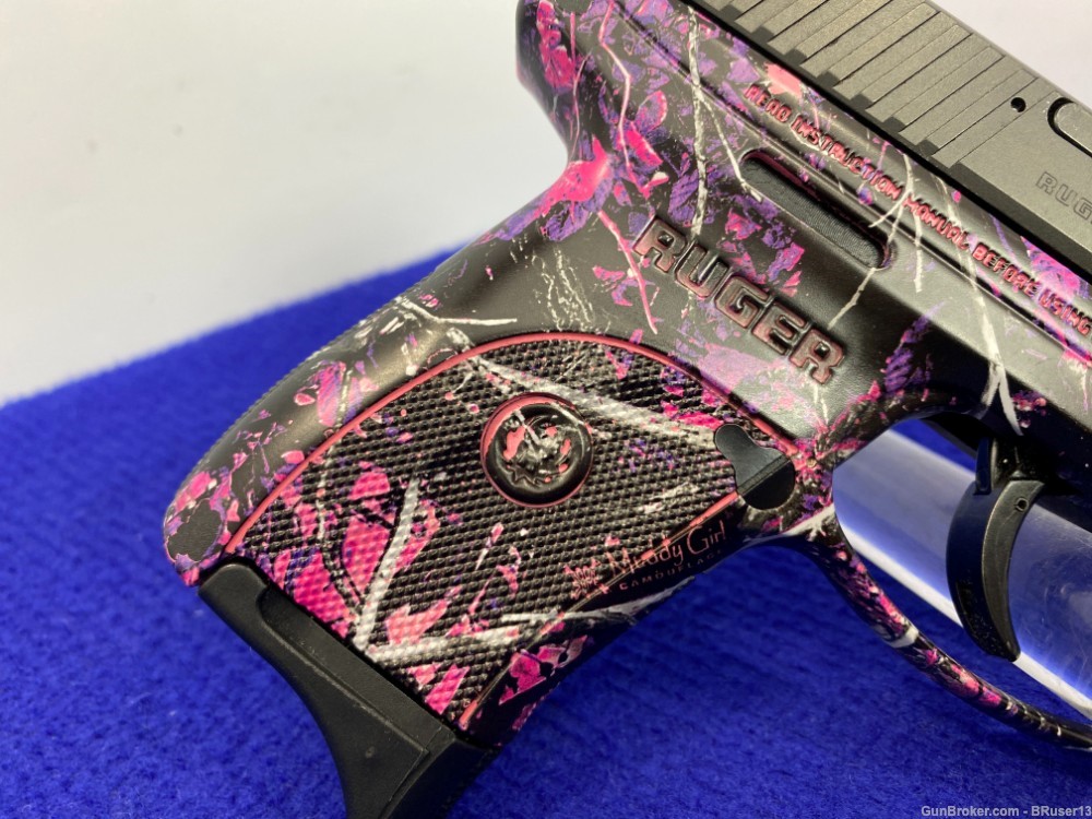 2015 Ruger LC9S 9mm Black 3.12" *DAVIDSONS EXCLUSIVE MUDDY GIRL CAMO FRAME*-img-11