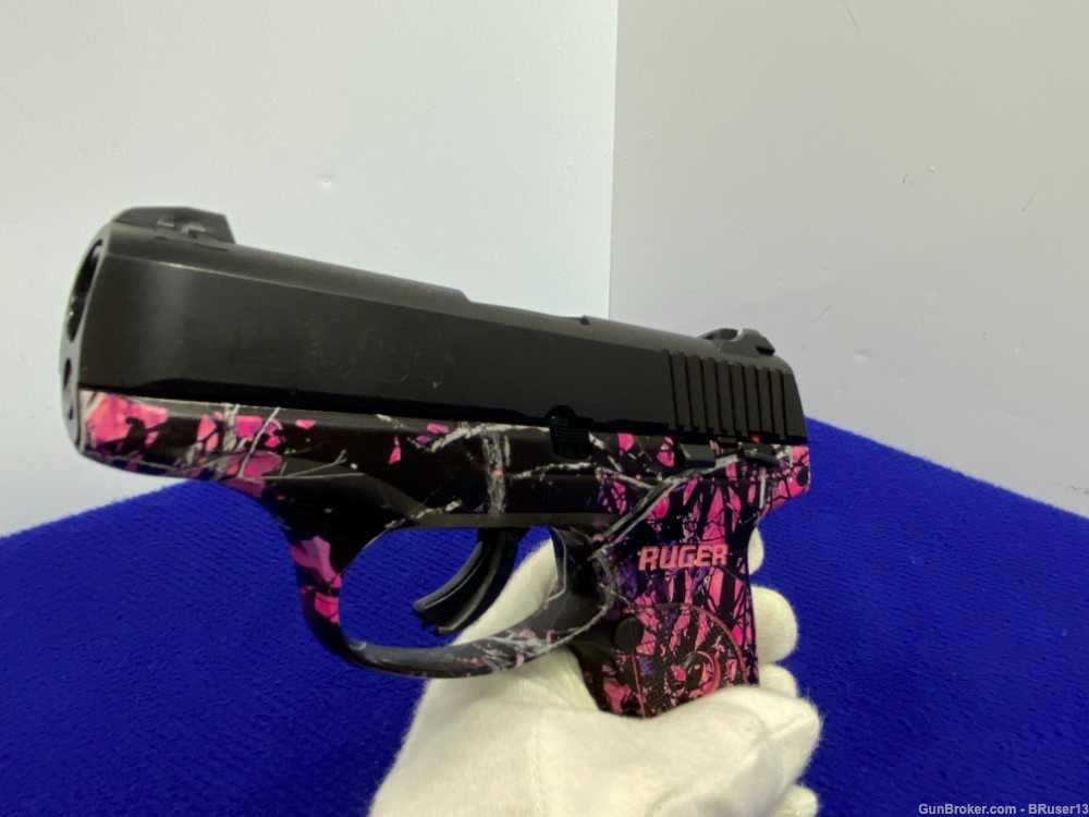 2015 Ruger LC9S 9mm Black 3.12" *DAVIDSONS EXCLUSIVE MUDDY GIRL CAMO FRAME*-img-24