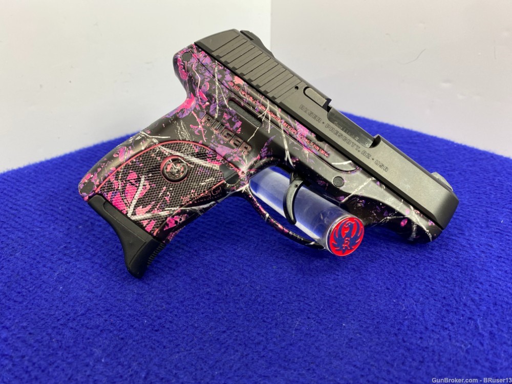 2015 Ruger LC9S 9mm Black 3.12" *DAVIDSONS EXCLUSIVE MUDDY GIRL CAMO FRAME*-img-9